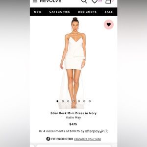 Katie may eden rock dress size m